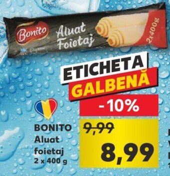 Kaufland Bonito aluat foietaj 2 x 400g Ofertă