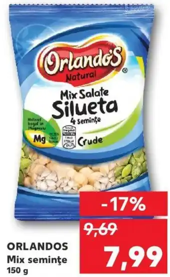 Kaufland Orlandos mix semințe 150g Ofertă