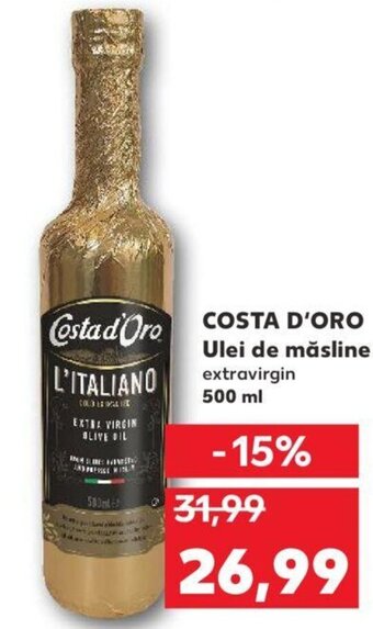 Kaufland Costa d'oro ulei de măsline extravirgin 500ml Ofertă