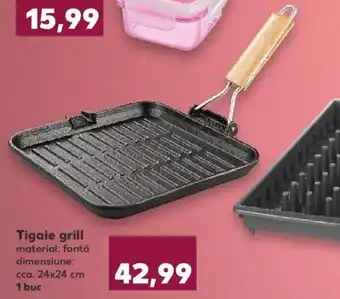 Kaufland Tigaie grill 24x24cm Ofertă