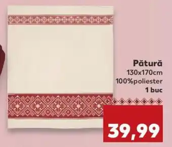 Kaufland Pătura 130x170cm 1buc Ofertă