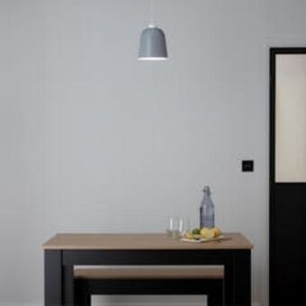 Brico Depôt Pendul, gri, 1 x 40 w • goodhome calume Ofertă