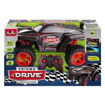 Masinuta cu telecomanda si camuflaj cu ceata, idrive enigma