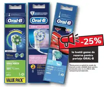 Kaufland Oral-b la toată gama de rezerve pentru periuțe Ofertă