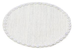 Shells set 6 suporturi farfurie, hartie, alb