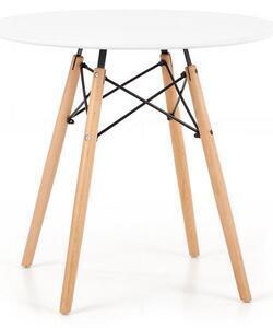 Favi Masa bucatarie rotunda alba prometheus, ø80xh75 cm Ofertă