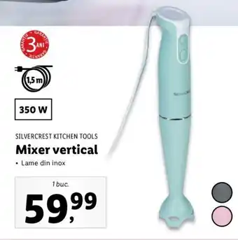 Lidl Silvercrest kitchen tools mixer vertical lame din inox 1buc Ofertă