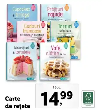 Lidl Carte de rețete 1 buc Ofertă