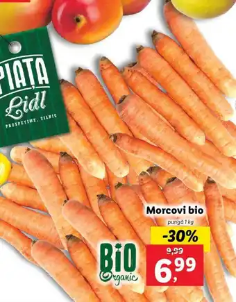 Lidl Lidl piața morcovi bio pungă 1kg Ofertă