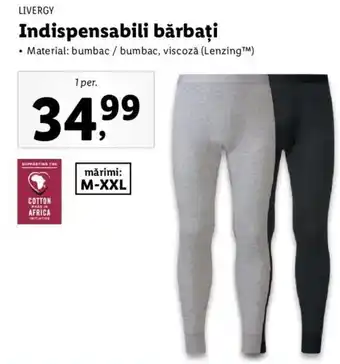 Lidl Livergy indispensabili bărbați 1 per Ofertă