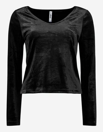 Takko Femei bluză de corp cu mânecă lungă - catifea Ofertă