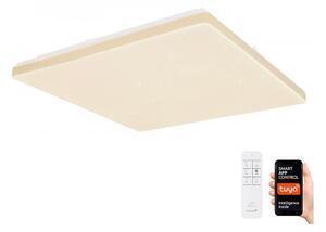 Plafonieră led dimabilă led/24w/230v wi-fi tuya globo 48025wsh + telecomandă