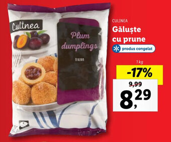 Lidl Culinea găluște cu prune 1kg Ofertă