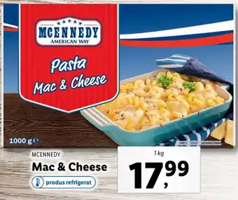 Lidl Mcennedy mac & cheese 1kg Ofertă