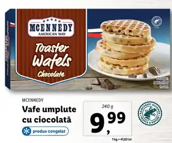 Lidl Mcennedy vafe umplute cu ciocolată 240g Ofertă