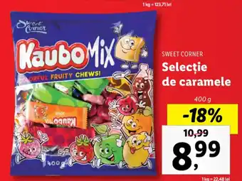 Lidl Sweet corner selecție de caramele 400g Ofertă