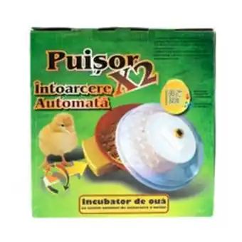 Incubator puisor, 51 de oua, cu ventilator