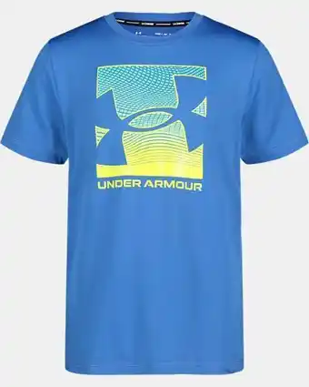 Boys' ua digital warp short sleeve surf shirt