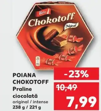 Poiana chokotoff praline ciocolată original / intense 238 / 221 g