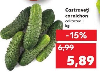 Kaufland Castraveți cornichon calitatea I kg Ofertă