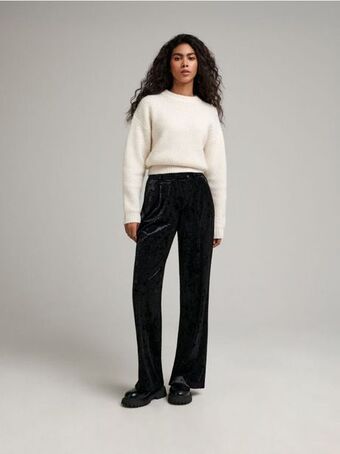 Pantaloni wide leg