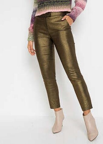 Bonprix Pantaloni cu aspect metalic Ofertă