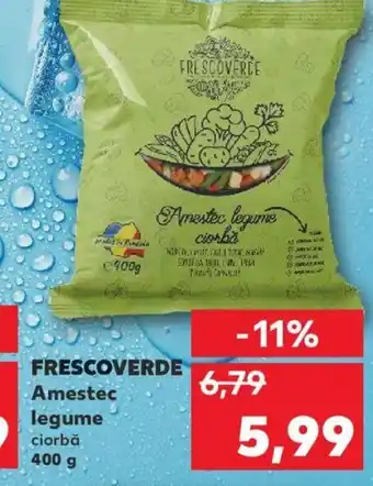 Kaufland Frescoverde amestec legume ciorbă 400g Ofertă