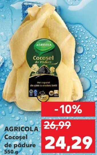Kaufland Agricola cocoșel de pădure 550g Ofertă