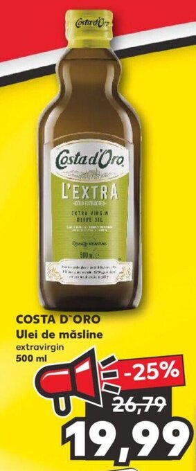 Kaufland Costa d`oro ulei de măsline extravirgin 500ml Ofertă