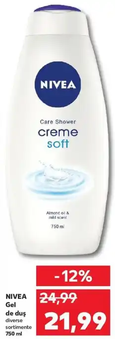 Kaufland Nivea gel de duș diverse sortimente 750ml Ofertă