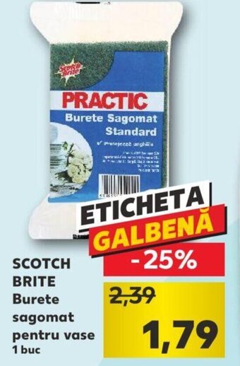 Kaufland Scotch brite burete sagomat pentru vase 1 buc Ofertă