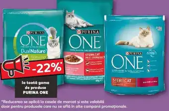 Kaufland Purina one la toată gama de produse Ofertă