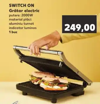 Kaufland Switch on grătar electric 2000w Ofertă