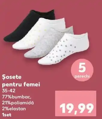 Kaufland Oyanda șosete pentru femei 35-42 Ofertă