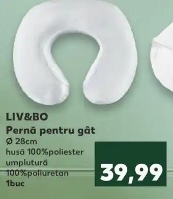 Kaufland LIV&BO pernă pentru gât Ofertă