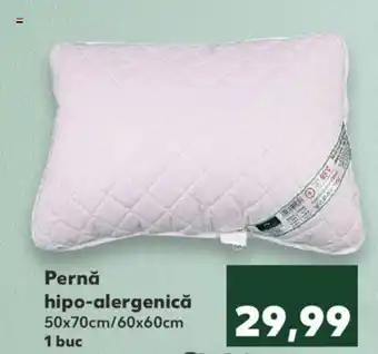 Pernă hipo-alergenică 50x70cm / 60x60cm