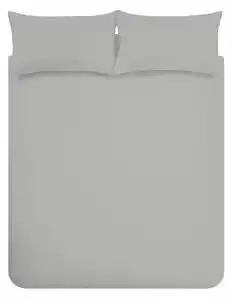 Favi Lenjerie de pat din bumbac egiptean bianca silver, 200 x 200 cm, gri Ofertă