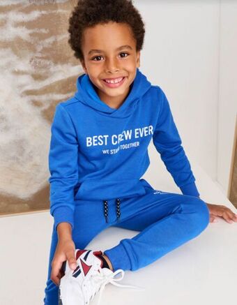 Takko Băieți bluză cu glugă - imprimeu mesaj Ofertă