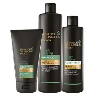 Avon Set advance techniques deeply purifying Ofertă