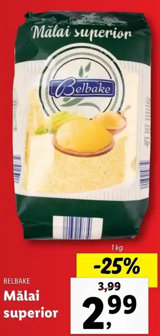 Lidl Belbake mălai superior 1kg Ofertă