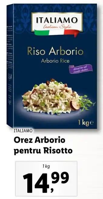 Lidl Italiamo orez arborio pentru risotto 1kg Ofertă