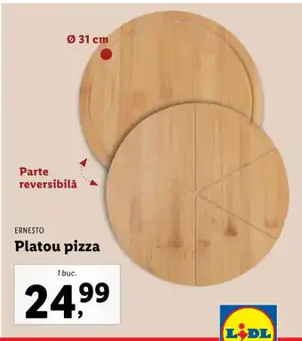 Lidl Ernesto platou pizza 1 buc Ofertă