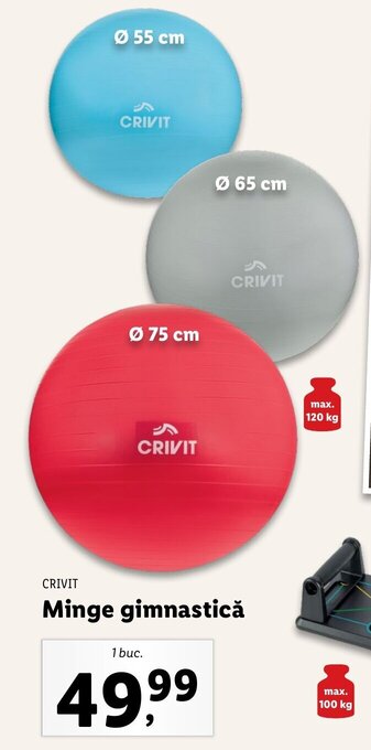 Crivit minge gimnastică 1 buc