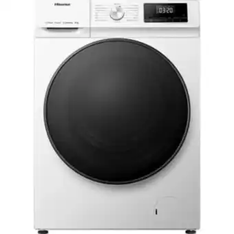 Masina de spalat rufe frontala hisense wfqa8014evjm, steam, 8 kg, 1400rpm, clasa a, alb