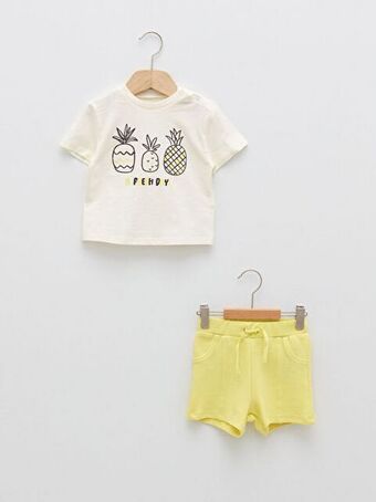 Set cu imprimeu, 2 piese