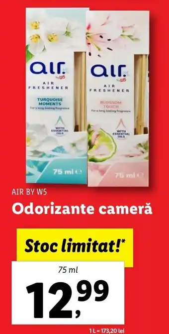 Lidl Air by w5 odorizante cameră 75ml Ofertă