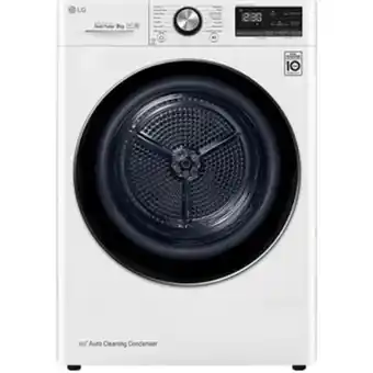 Altex Uscator de rufe lg rc90v9av2q, smartthinq, condensare si pompa de caldura, 9kg, 14 programe, clasa a+++, alb Ofertă