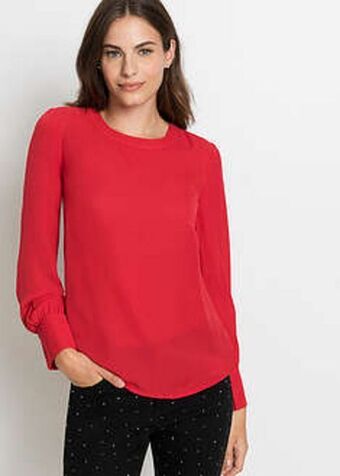 Bonprix Bluză cu mâneci bufante Ofertă