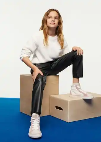 Pantaloni imitație de piele