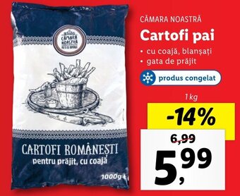 Lidl Cămara noastră cartofi pai 1kg Ofertă